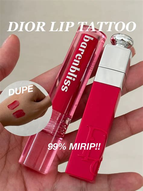 dior addict lip tattoo dupe|dior lip tattoo price.